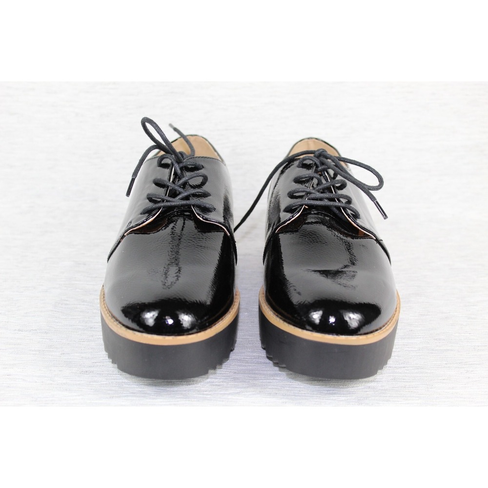 Chinese Laundry list black wedge shoes slip on kiss model 8.5